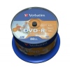 VERBATIM DVD-R(50-Pack)Cake/Print/16x/4.7GB/NoID