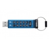 Kingston IronKey Keypad 200/128GB/USB 3.2/USB-A/Modrá