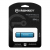 Kingston IronKey Vault Privacy 50/256GB/USB 3.2/USB-A/Modrá
