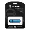 Kingston IronKey Vault Privacy 50/64GB/USB 3.2/USB-A/Modrá