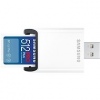 Samsung/SDXC/512GB/180MBps/USB 3.0/USB-A/Class 10/+ Adaptér/Modrá