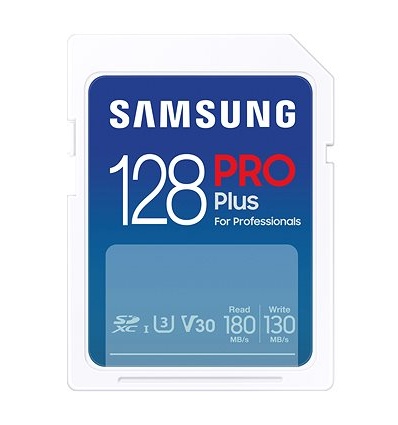 Samsung/SDXC/128GB/180MBps/USB 3.0/USB-A/Class 10/+ Adaptér/Modrá