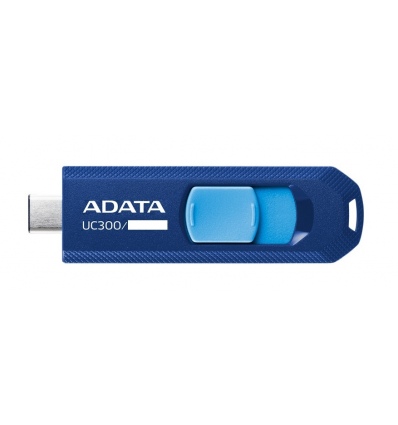 ADATA UC300/128GB/USB 3.2/USB-C/Modrá