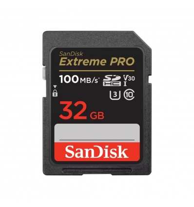 SanDisk Extreme PRO/SDHC/32GB/100MBps/UHS-I U3 / Class 10