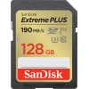 SanDisk Extreme PLUS/SDXC/128GB/190MBps/UHS-I U3 / Class 10