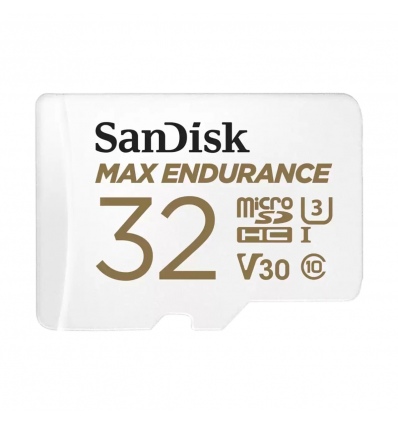 SanDisk Max Endurance/micro SDHC/32GB/100MBps/UHS-I U3 / Class 10/+ Adaptér