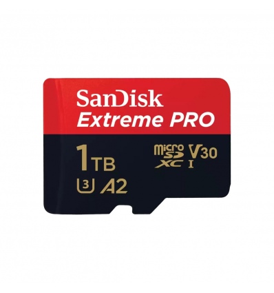 SanDisk Extreme PRO/micro SDXC/1TB/200MBps/UHS-I U3 / Class 10/+ Adaptér