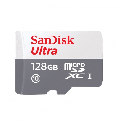 SanDisk Ultra/micro SDXC/128GB/100MBps/UHS-I U1 / Class 10/+ Adaptér