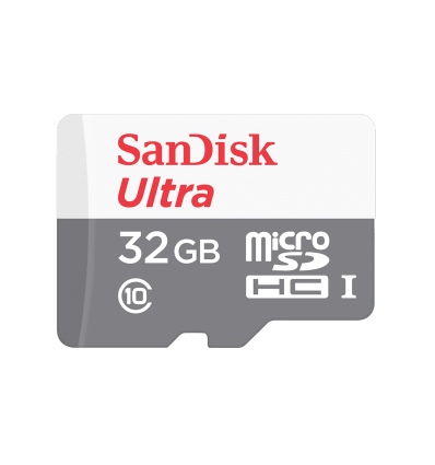 SanDisk Ultra/micro SDHC/32GB/100MBps/UHS-I U1 / Class 10/+ Adaptér