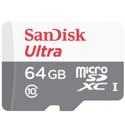 SanDisk Ultra/micro SDXC/64GB/100MBps/UHS-I U1 / Class 10