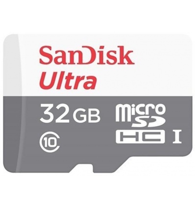 SanDisk Ultra/micro SDHC/32GB/100MBps/UHS-I U1 / Class 10