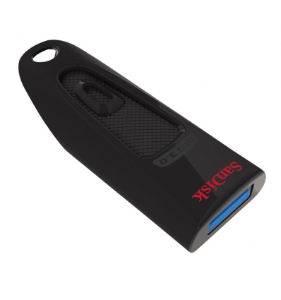 SanDisk Ultra/256GB/100MBps/USB 3.0/USB-A/Černá