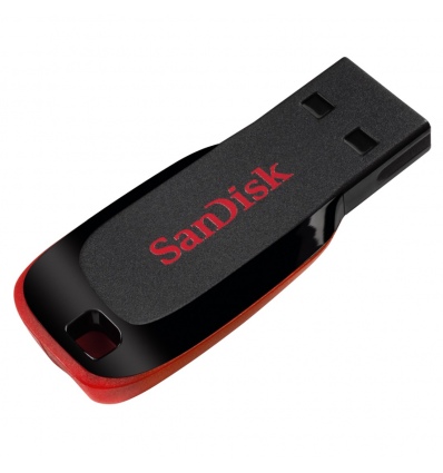 SanDisk Cruzer Blade/128GB/USB 2.0/USB-A/Černá