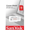 SanDisk Cruzer Blade/16GB/USB 2.0/USB-A/Bílá