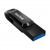 SanDisk Ultra Dual Drive Go/64GB/150MBps/USB 3.1/USB-A + USB-C/Černá