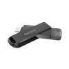 SanDisk iXpand Flash Drive Luxe/256GB/90MBps/USB 3.0/Lightning + USB-A/Černá