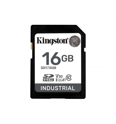 Kingston Industrial/SDHC/16GB/100MBps/UHS-I U3 / Class 10