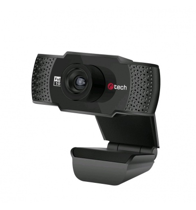 Webkamera C-TECH CAM-11FHD, 1080P, mikrofon, černá