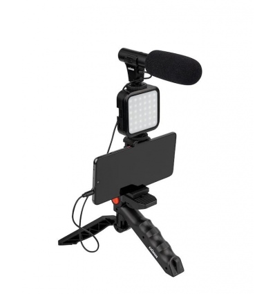 Doerr Vlogging Kit VL-5 Microphone videosvětlo pro SmartPhone