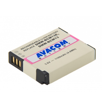 Baterie AVACOM Panasonic DMW-BCM13, BCM13E Li-Ion 3.6V 1100mAh 4Wh