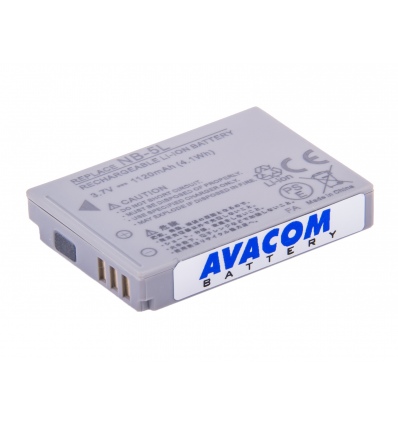 Baterie AVACOM Canon NB-5L Li-ion 3.7V 1120mAh 4.1Wh