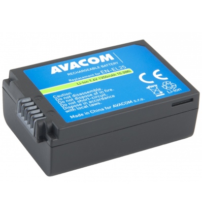 Baterie AVACOM Nikon EN-EL25 Li-Ion 7.6V 1350mAh 10.3Wh