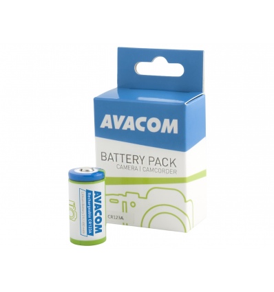 Nabíjecí fotobaterie Avacom CR123A 3V 450mAh 1.4Wh