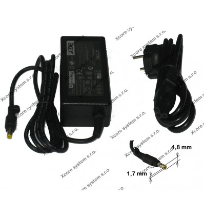 AC Adapter pro ACER 19V 3,42A konektor 4.8x1.7 AP.06501.014 65W