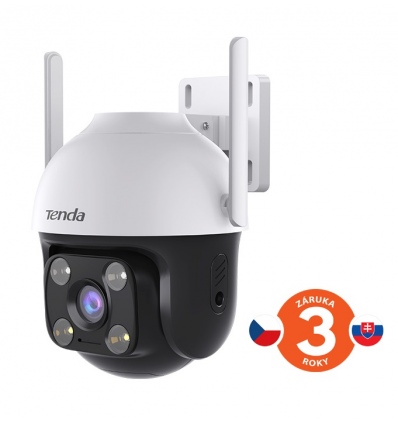 Tenda RH3-WCA - Venkovní otočná IP65 Wi-Fi FullHD kamera, noční LED, audio, detekce pohybu, CZ app