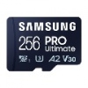 Samsung PRO Ultimate/micro SDXC/256GB/200MBps/UHS-I U3 / Class 10/+ Adaptér/Modrá