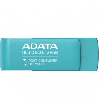 ADATA UC310 ECO/128GB/USB 3.2/USB-A/Zelená