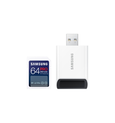 Samsung SDXC 64GB PRO ULTIMATE + USB adaptér