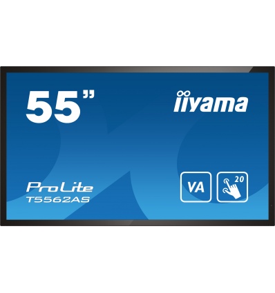 55" iiyama T5562AS-B1: IPS, 4K UHD,Android,24/7