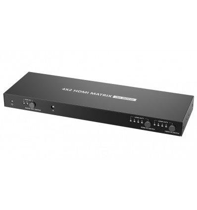 PremiumCord HDMI matrix switch 4:2, UHD 4Kx2K HDR