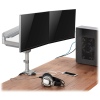 Tripplite Držák pro montáž monitoru na stůl, pro 2x 13"…34", Flex Arm, USB, Audio konektory