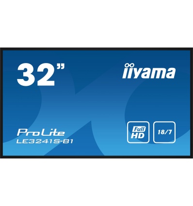 32" LCD iiyama LE3241S-B1: IPS,FHD,HDMI,LAN,repro