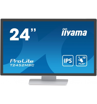 24" LCD iiyama T2452MSC-W1: PCAP,IPS,FHD,HDMI,whit