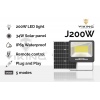 LED světlo Viking J200W se solárním panelem