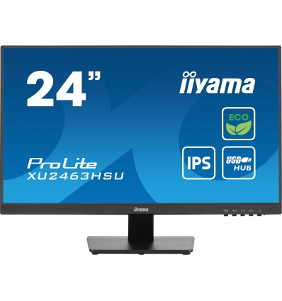 iiyama ProLite/XU2463HSU-B1/23,8"/IPS/FHD/100Hz/3ms/Black/3R