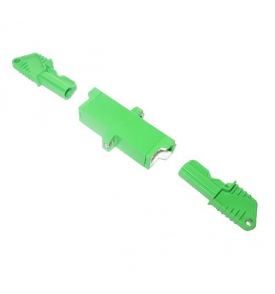 XtendLan E2000-E2000 simplex adapter SM, APC, zelený, do optických rozvaděčů