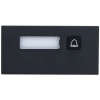 Dahua VTO4202 modulární dveřní stanice/ 1x tlačítko/ IP65+IK07/ černá barva