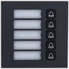 Dahua VTO4202 modulární dveřní stanice/ 5x tlačítko/ IP65+IK07/ černá barva