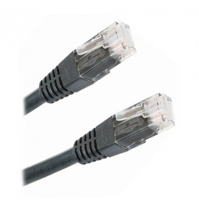 XtendLan Patch kabel Cat 5e UTP 2m - černý