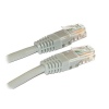 XtendLan Patch kabel Cat 6 UTP 0,10m - šedý