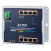 Planet WGS-4215-8P2S plochý L2/L4 switch, 8x1Gb, 2x1Gb SFP, 8x PoE 802.3at 200W, 48-56VDC, -40~75°C, IP30, fanless