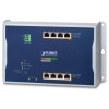 Planet WGS-4215-8HP2S plochý L4 switch, 8x1Gb, 2x1Gb SFP, 4+4 PoE 802.3at/bt 360W, 48-56VDC, -40~75°C, IP30, fanless