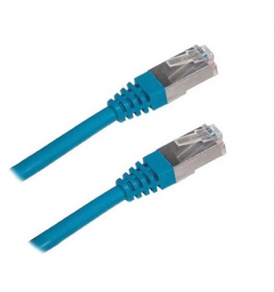 XtendLan Patch kabel Cat 6 FTP 0,5m - modrý