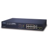 Planet FGSD-1008HPS L2 switch, 8x100Mb, 2x1Gb SFP, 8x PoE 802.3at 125W