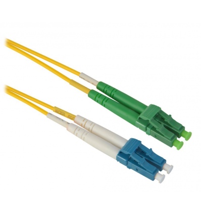 XtendLan FO patch LC-LC/APC 4m 9/125 duplex, G.652d, LS0H