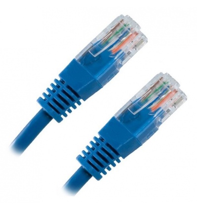 XtendLan Patch kabel Cat 6 UTP 3m - modrý